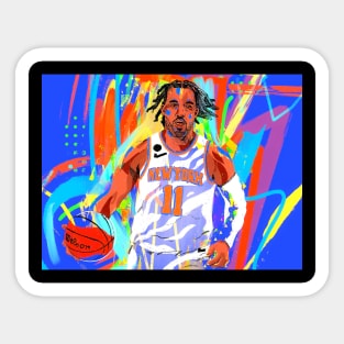 Jalen Brunson Painting Sticker